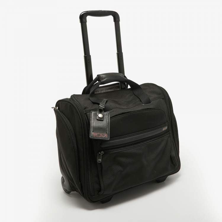 Pre Owned TUMI Black Nylon G4 Compact Carry-On Luggage
