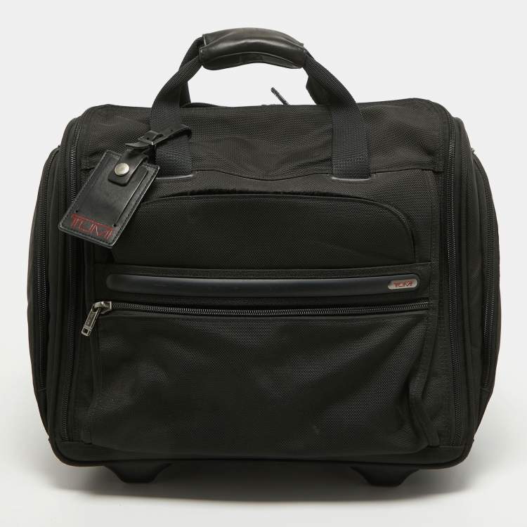 Pre Owned TUMI Black Nylon G4 Compact Carry-On Luggage