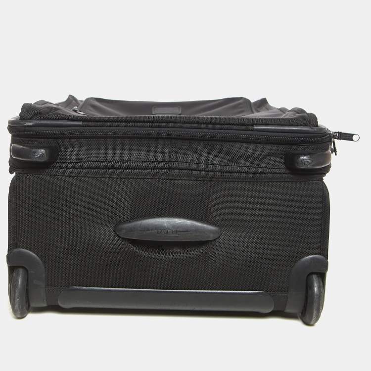 Pre Owned TUMI Black Nylon 2 Wheeled Alpha Extended Trip Expandable Luggage