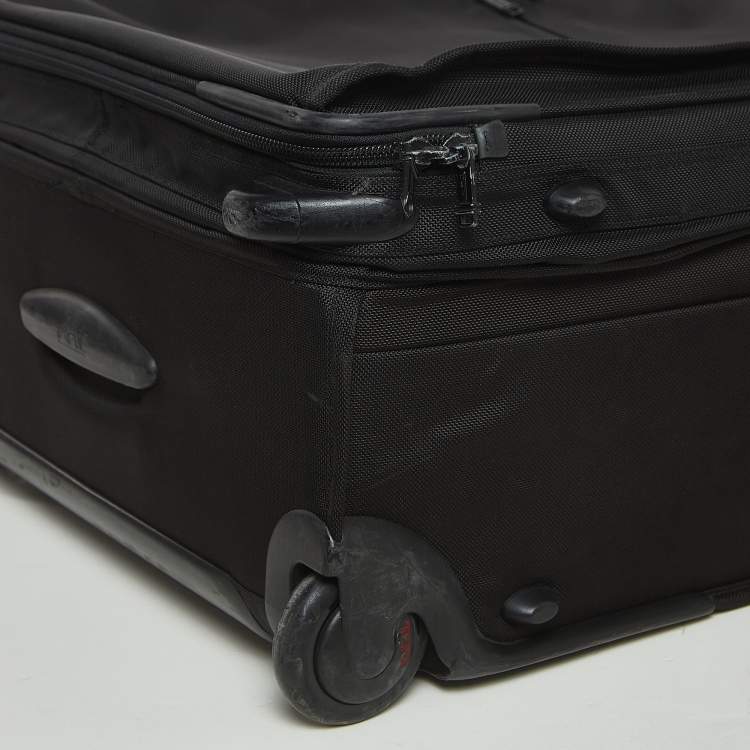 Pre Owned TUMI Black Nylon 2 Wheeled Alpha Extended Trip Expandable Luggage
