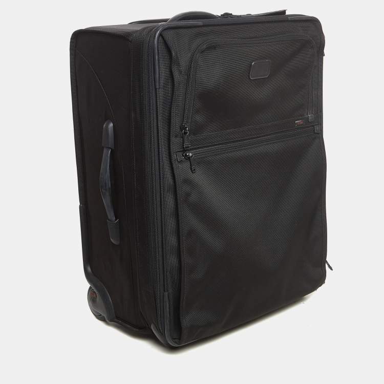 Pre Owned TUMI Black Nylon 2 Wheeled Alpha Extended Trip Expandable Luggage