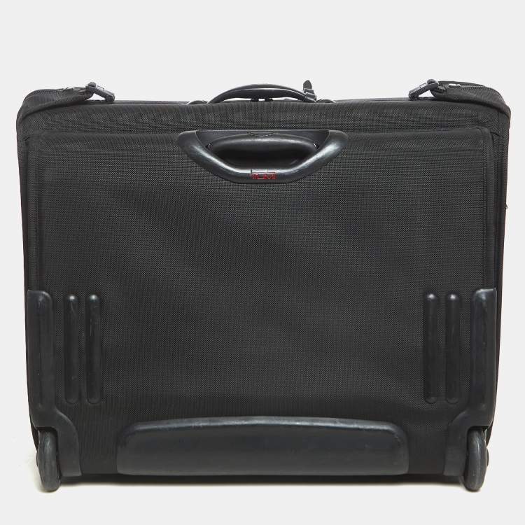 Pre Owned TUMI Black Nylon 2 Wheeled Alpha Classic Garment Luggage