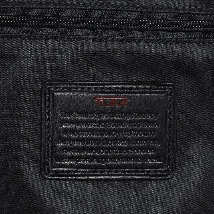 Pre Owned TUMI Black Nylon 2 Wheeled Alpha Classic Garment Luggage