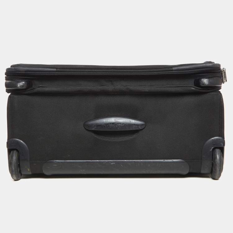 Pre Owned TUMI Black Nylon 2 Wheeled Alpha G4 Extended Trip Expandable Luggage