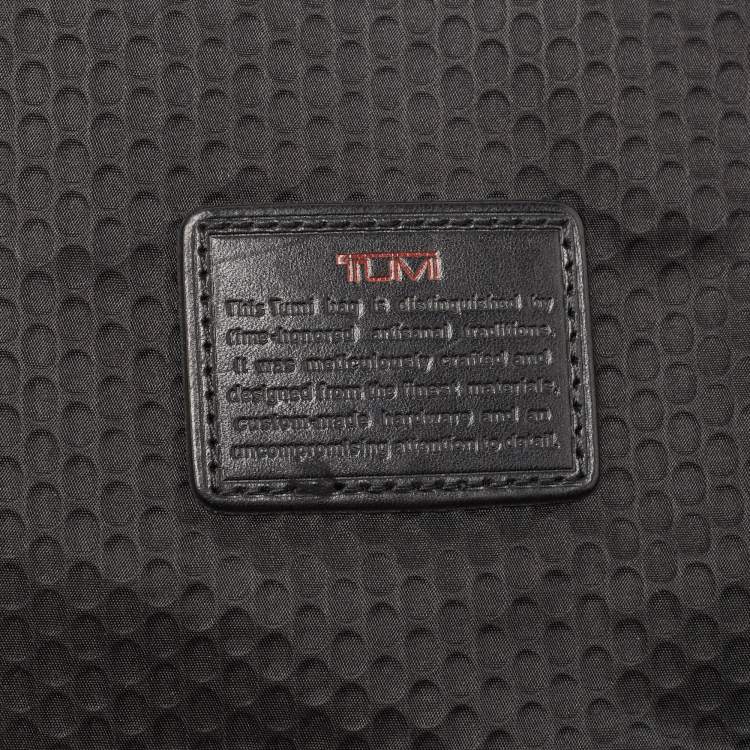 Pre Owned Tumi Black Nylon and Leather Alpha Bravo Beale Messenger Bag