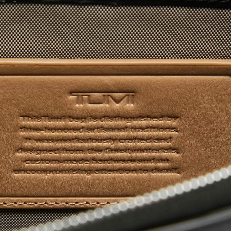 Pre Owned TUMI Black Leather Astor Dorilton Briefcase