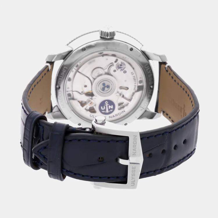 Pre Owned Pre-Owned Ulysse Nardin Marine Torpilleur Moonphase 1193-310LE-0A-175/1A