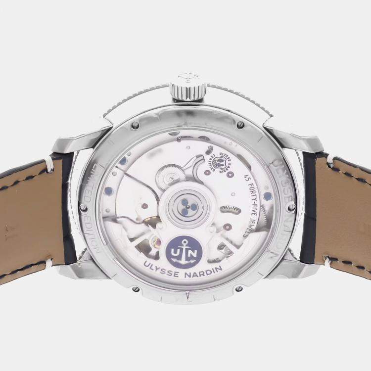 Pre Owned Pre-Owned Ulysse Nardin Marine Torpilleur Moonphase 1193-310LE-0A-175/1A