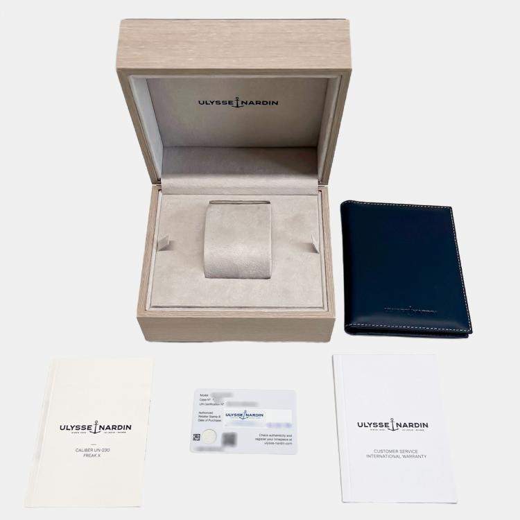 Pre Owned Pre-Owned Ulysse Nardin Freak X 2303-270/CARB