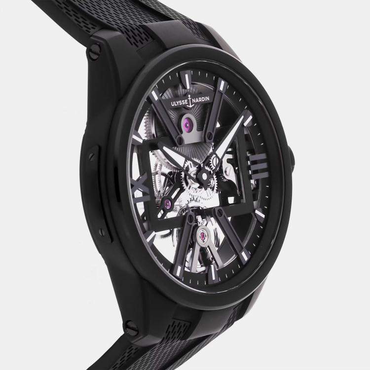 مملوكة مسبقًا Pre-Owned Ulysse Nardin Blast Skeleton X 3713-260/BLACK