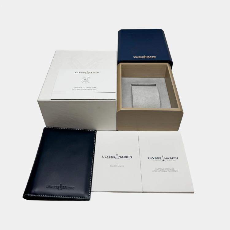 Pre Owned Ulysse Nardin Diver X Cape Horn Limited Edition 1183-170/92-CAP Automatic Black Dial Titanium Wristwatch 44mm