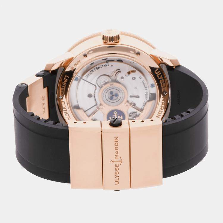 Pre Owned Pre-Owned Ulysse Nardin Marine Torpilleur Tourbillon Diver 1282-310LE-2AE-175/1A