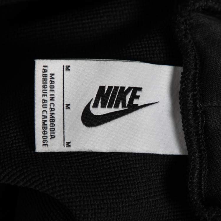 Pre Owned هودي نايك × أندركوفر ألياف صناعية أسود طباعة شعار الماركة مقاس وسط ( ميديوم )