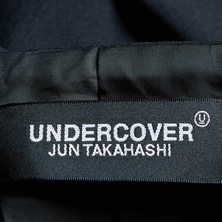 Pre Owned Undercover Black Wool V-Neck Pullover Jacket M