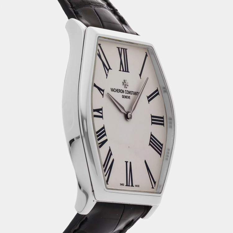 Pre Owned Vacheron Constantin Malte 100th Anniversary Edition 82131/000P-9764 Manual Winding Men's Wristwatch 36MM