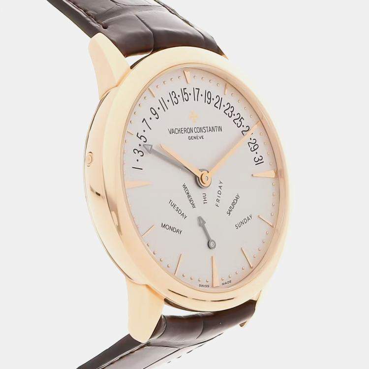 Pre Owned Pre-Owned Vacheron Constantin Patrimony Retrograde Day-Date 86020/000R-9239