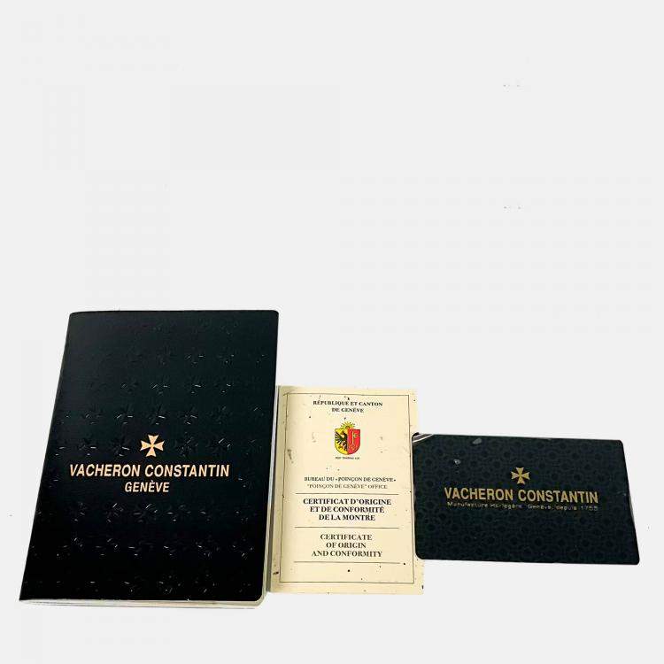 Pre Owned Pre-Owned Vacheron Constantin Quai de l'Ile 4500S/000A-B196