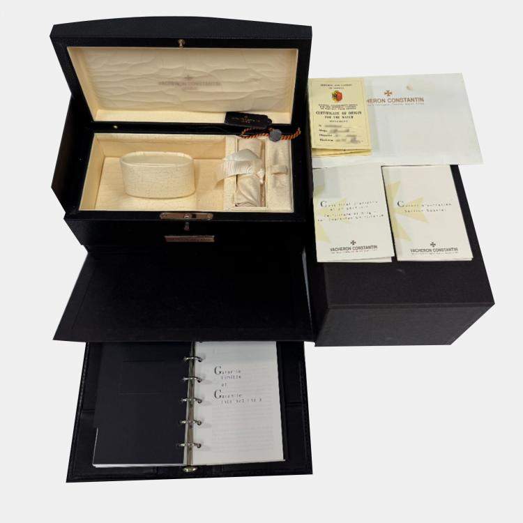 Pre Owned Pre-Owned Vacheron Constantin Patrimony 81180/000G-9117 Manual Winding Men's Watch 40 mm