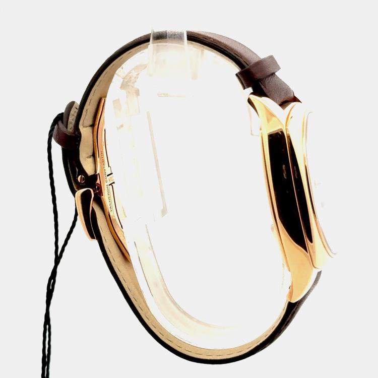 Pre Owned Vacheron Constantin 260th Anniversary 7810S-000R-B141 Automatic Champagne Dial 18K Rose Gold Men's Wristwatch 40 mm