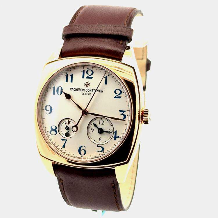 Pre Owned Vacheron Constantin 260th Anniversary 7810S-000R-B141 Automatic Champagne Dial 18K Rose Gold Men's Wristwatch 40 mm