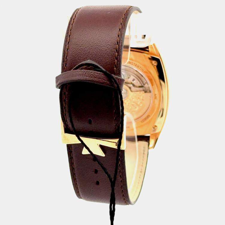 Pre Owned Vacheron Constantin 260th Anniversary 7810S-000R-B141 Automatic Champagne Dial 18K Rose Gold Men's Wristwatch 40 mm