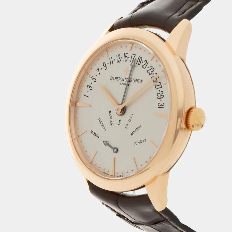 Pre Owned Pre-Owned Vacheron Constantin Patrimony Retrograde Day-Date 86020/000R-9239