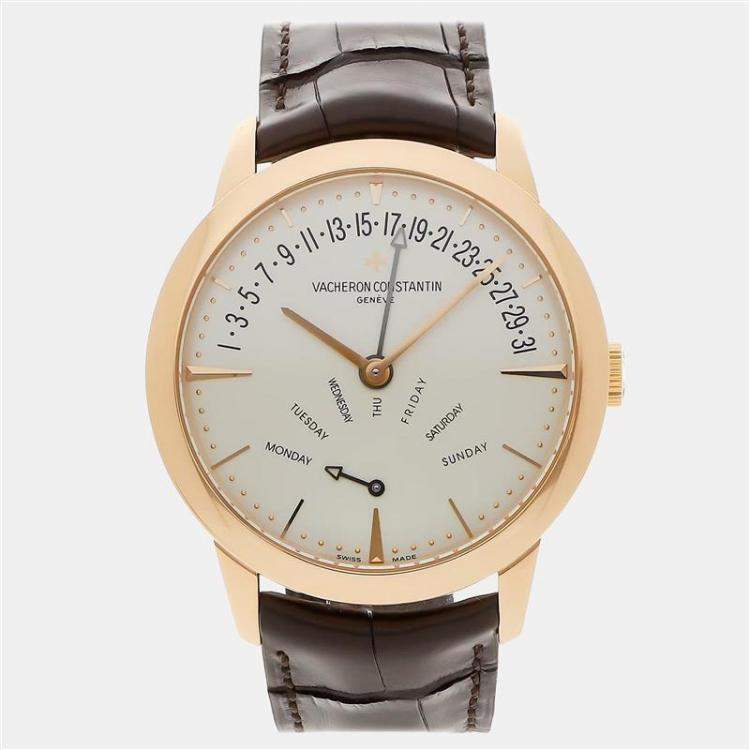 Pre Owned Pre-Owned Vacheron Constantin Patrimony Retrograde Day-Date 86020/000R-9239