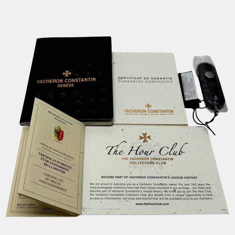 Pre Owned Pre-Owned Vacheron Constantin Quai de l'Ile 4500S/000A-B196