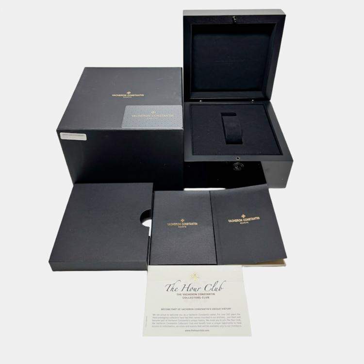 Pre Owned Pre-Owned Vacheron Constantin FiftySix 4600E/000R-B441 Silver Automatic 18k Rose Gold  Men's Wristwatch 40 MM