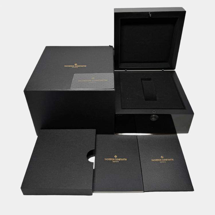 Pre Owned Pre-Owned Vacheron Constantin Overseas Dual Time 7900V/110A-B546 Black  Automatic Stainless Steel  Men's Wristwatch 41 MM