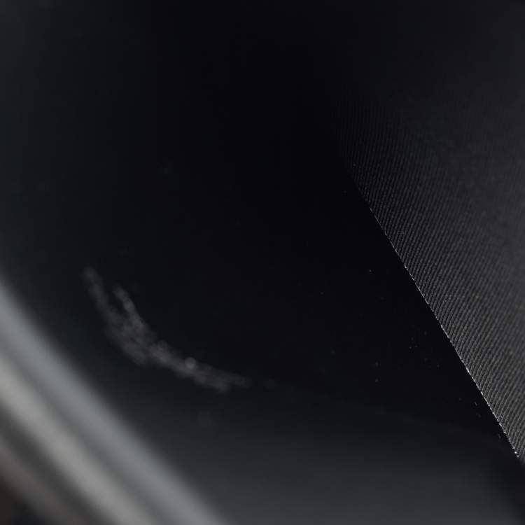 Pre Owned Valentino VLTN Black Leather Phone Lanyard 