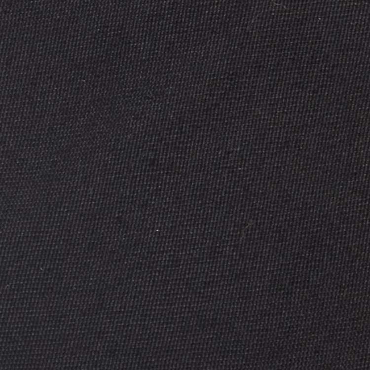 Pre Owned Valentino Black Silk Wool Skinny Tie