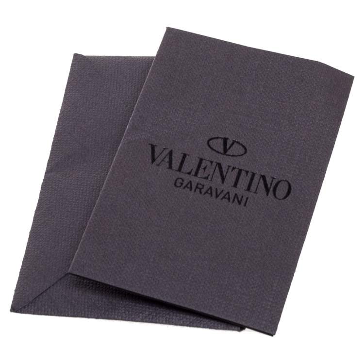 Pre Owned Valentino Black Nylon VLTN Backpack