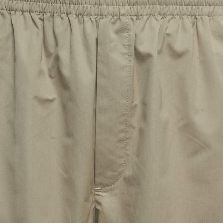 مملوكة مسبقًا شورت فالنتينو قطن بيج مقاس متوسط