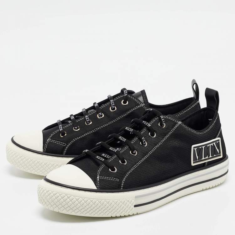 مملوكة مسبقًا Valentino Black Mesh Giggies Sneakers Size 41