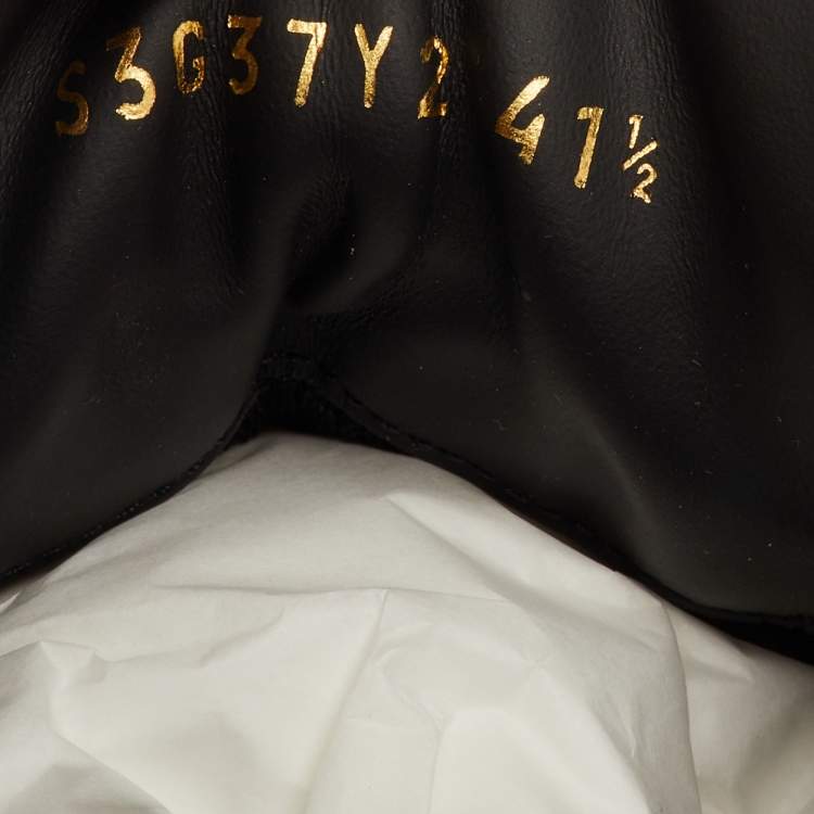 Pre Owned Valentino One Stud XL Size 41.5 Dark Brown/White Toile Iconographe Jacquard and Leather Sneakers