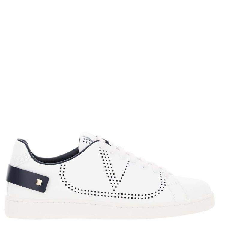 valentino shoes black and white