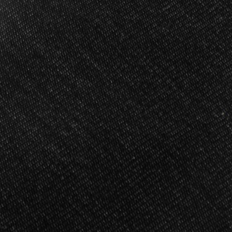 Pre Owned Valentino Charcoal Black Silk Wool Tie