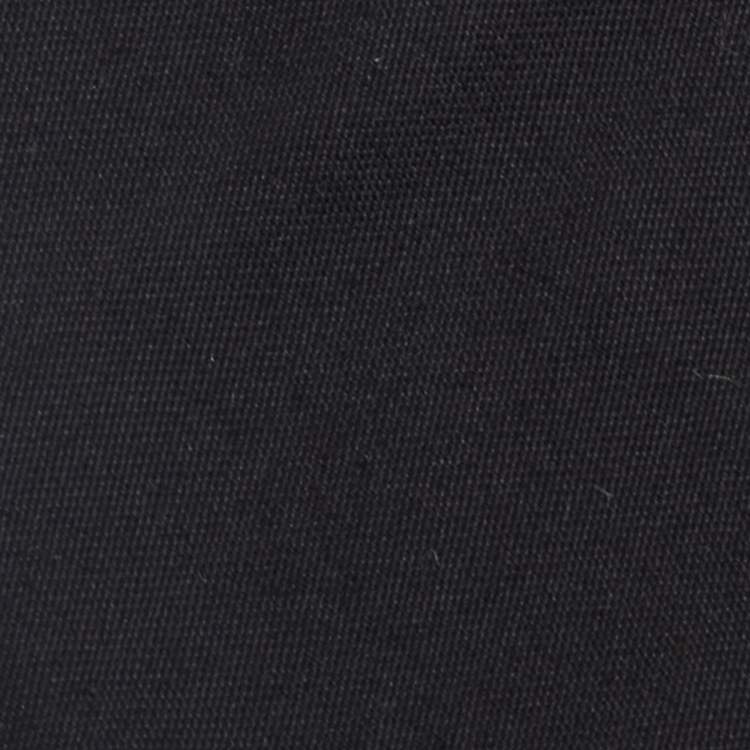 Pre Owned Valentino Black Silk Wool Skinny Tie