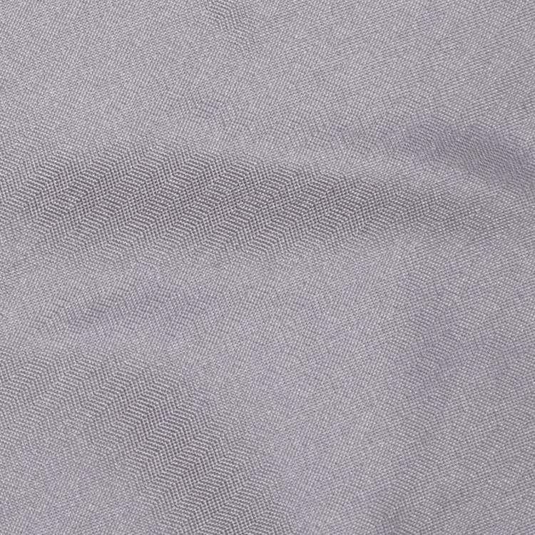 Pre Owned Valentino Grey Striped Silk Tie 