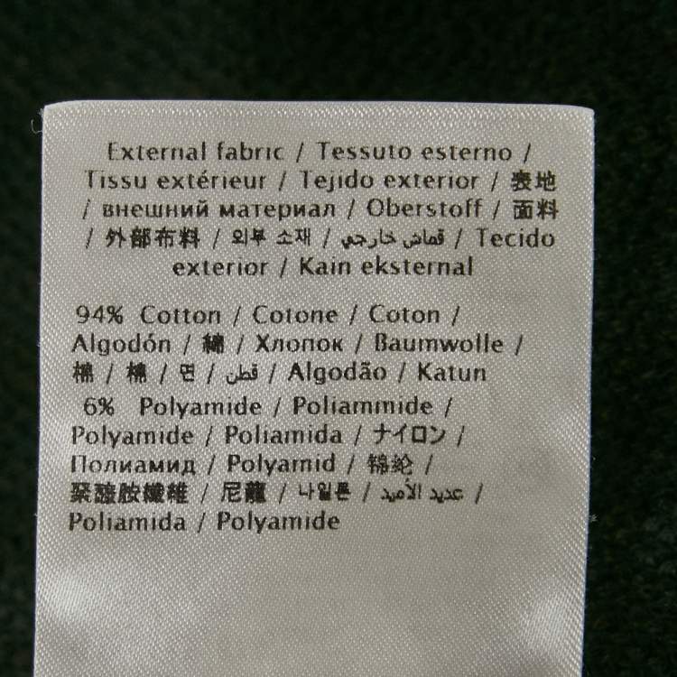 Pre Owned Valentino Black Logo Print Cotton Shorts L