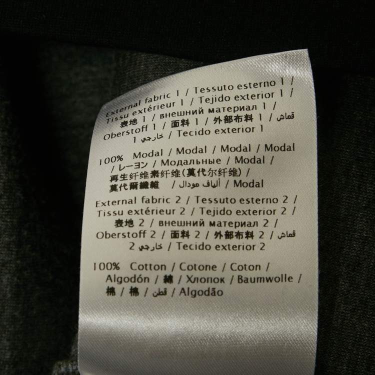 Pre Owned Valentino Multicolor Patch Work Neoprene Sweatshirt M