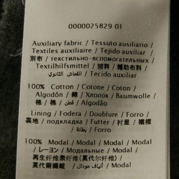 Pre Owned Valentino Multicolor Patch Work Neoprene Sweatshirt M