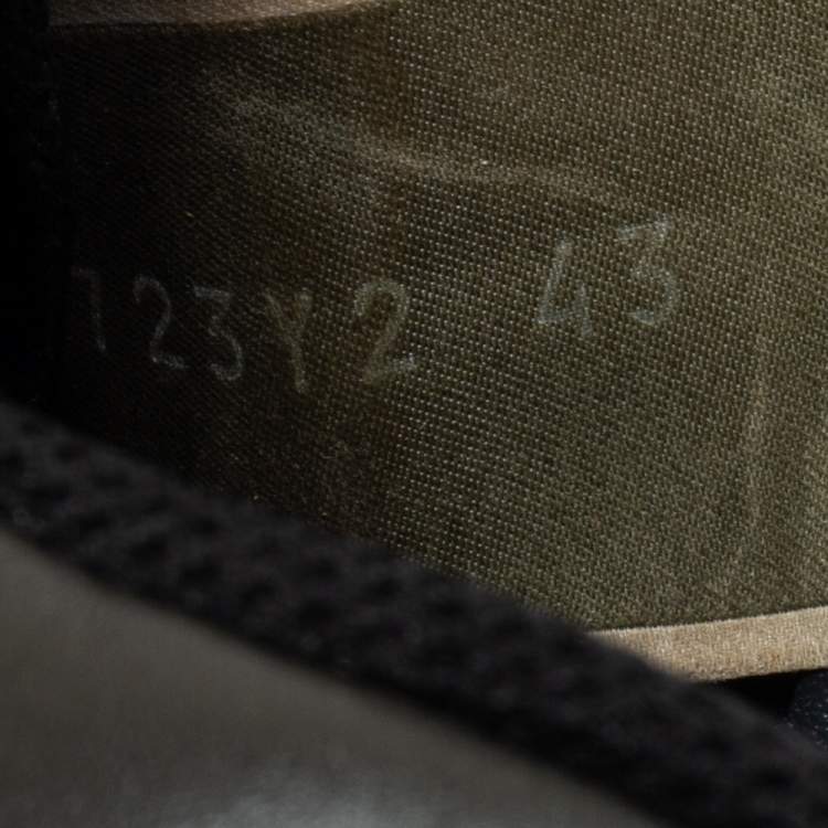 مملوكة مسبقًا Valentino Multicolor Camouflage Canvas, Leather and Suede Rockrunner Sneakers Size 43
