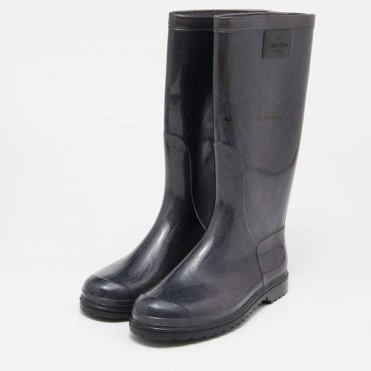 Valentino rubber rain clearance boot