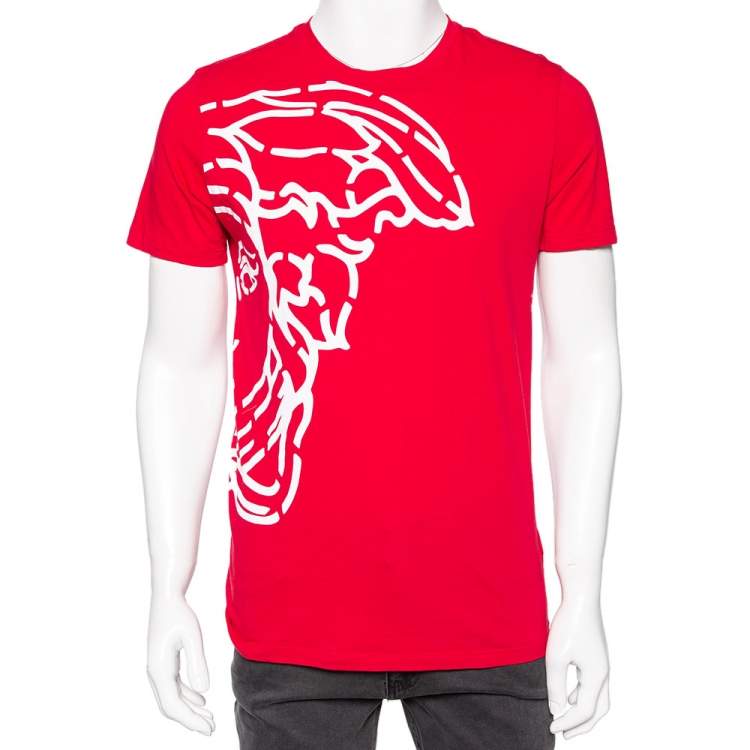 Versace Collection Cotton Red T-Shirt