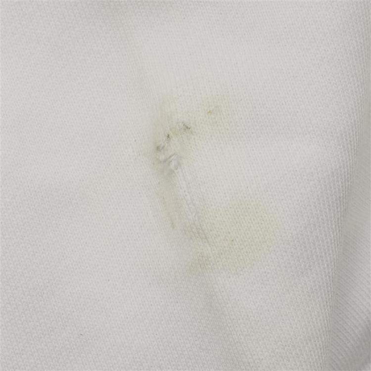 Pre Owned Versace Jeans Couture White Logo Embroidery Cotton Sweatshirt S