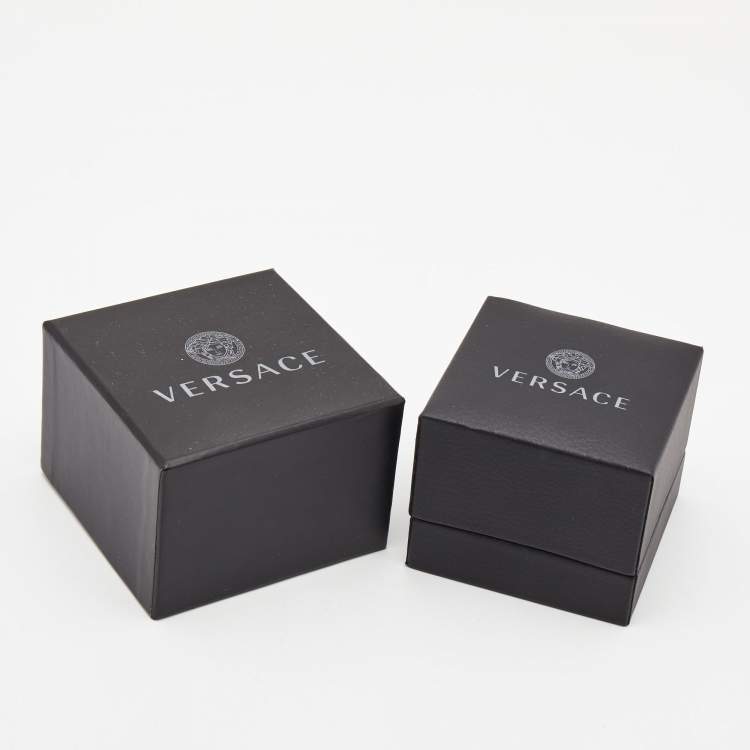 Pre Owned Versace Gold Tone Cufflinks