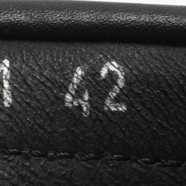 Pre Owned Versace Medusa Size 42 Black Leather Loafers