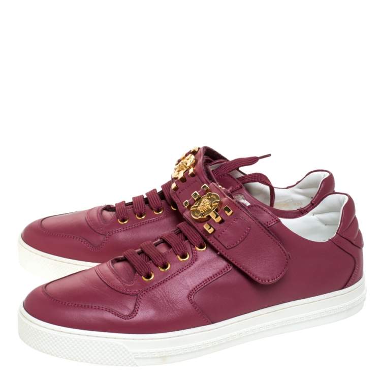 dark pink sneakers